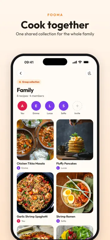 Recipe Keeper & Planner: Fooma screenshot 3 of 5
