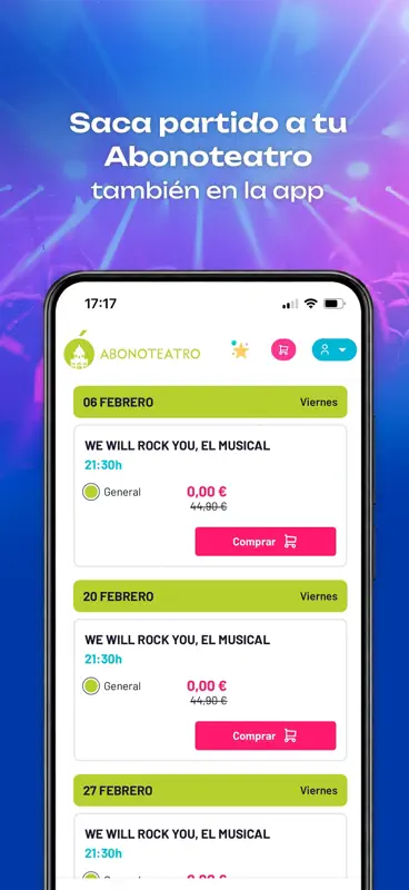Abonoteatro screenshot 5 of 6