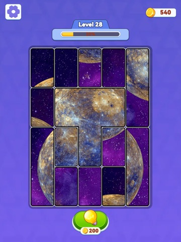 Puzzle Solitaire World iPad screenshot