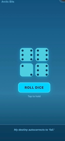 Roll the Dice - Arctic Bits screenshot