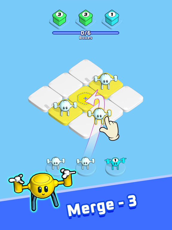Screenshot #4 pour Drone Merge 3D