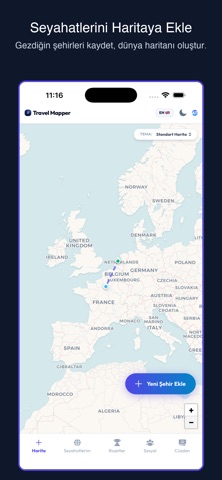 TravelMapper screenshot