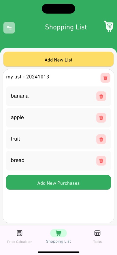 Prices Calculator