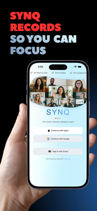 Synq - Notes & Work Memory Screenshot 1 of 5
