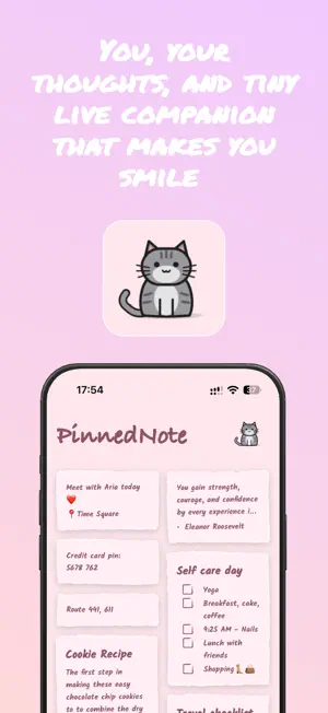 PinnedNote screenshot 2