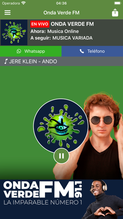 Onda Verde FM 91.1 Screenshot