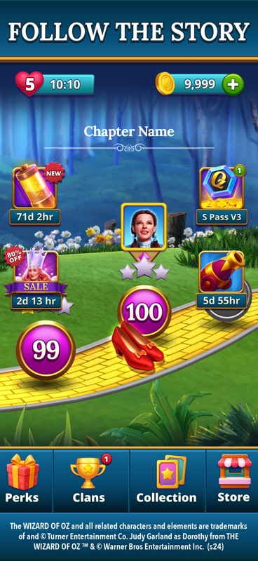 The Wizard of Oz Magic Match 3 screenshot 3