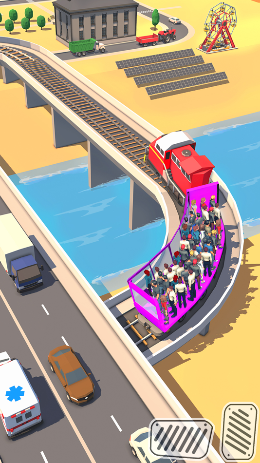 #7. Passenger Express Train Game (iOS) 由: Zain UI Abideen