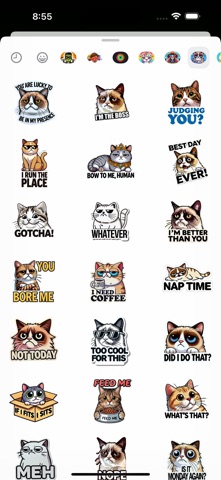 Cat Memes Stickers Hub screenshot