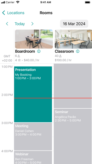 Comuna Coworking Screenshot