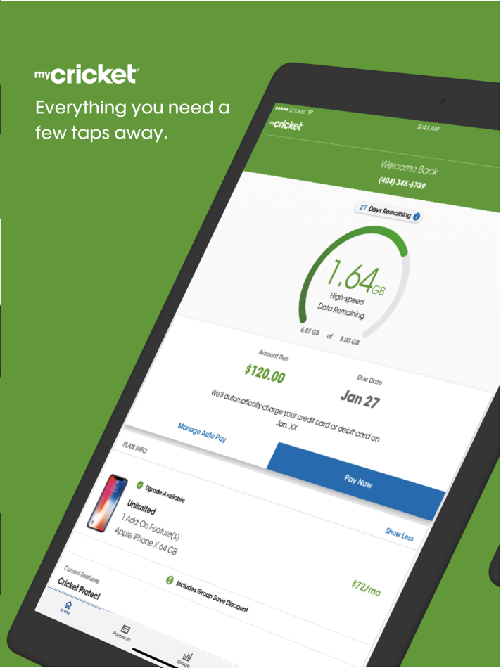 #1. myCricket App (iOS) 由: Cricket Wireless, LLC