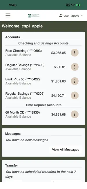 SCSB Shelbyville IL Mobile screenshot 2