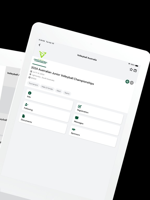 Volleyball Australia iPad screenshot 2 - Sports app