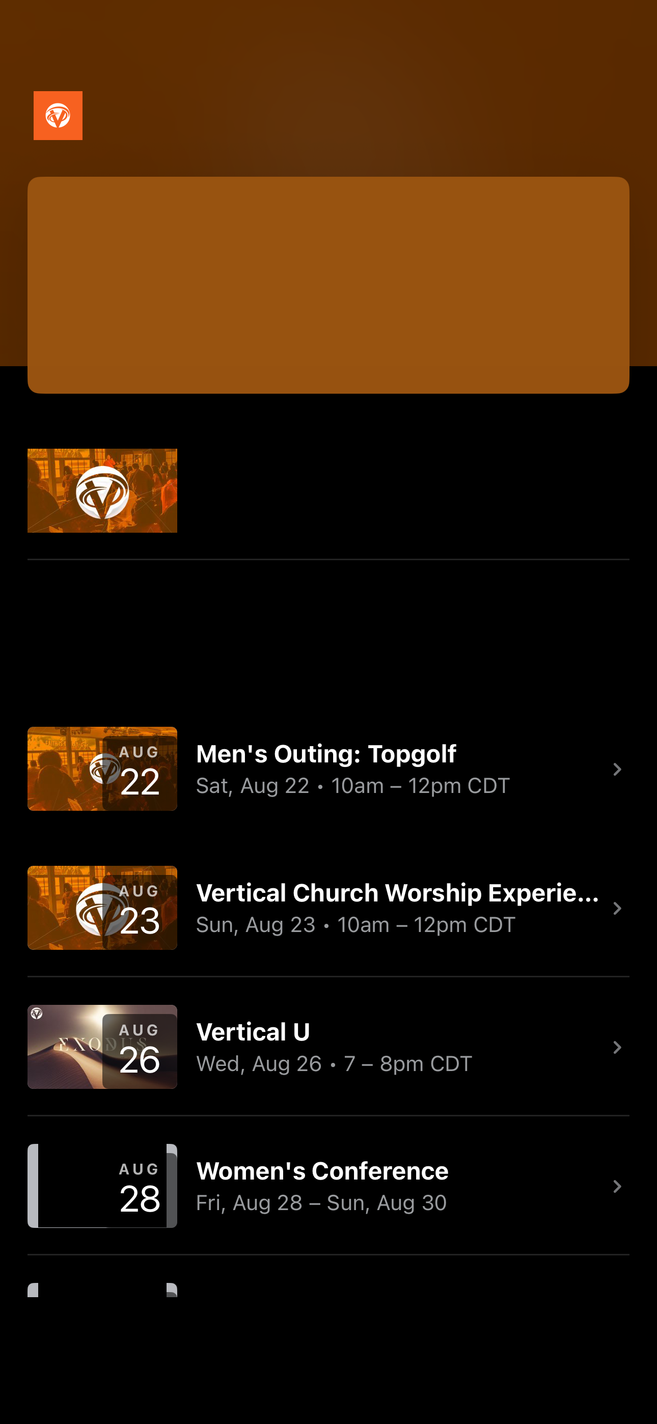Vertical Church SA screenshot 3