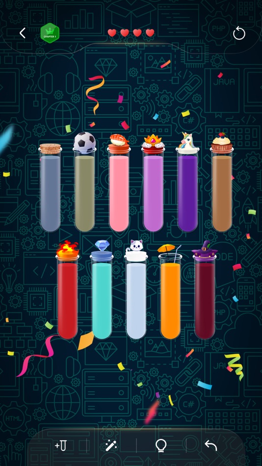 #1. Sort liquid : Water challenge (iOS) 由: Yoogalab SL