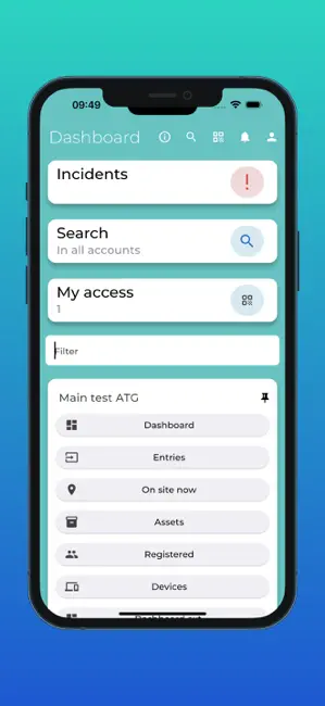 AtTheGate User Application iPhone screenshot 2