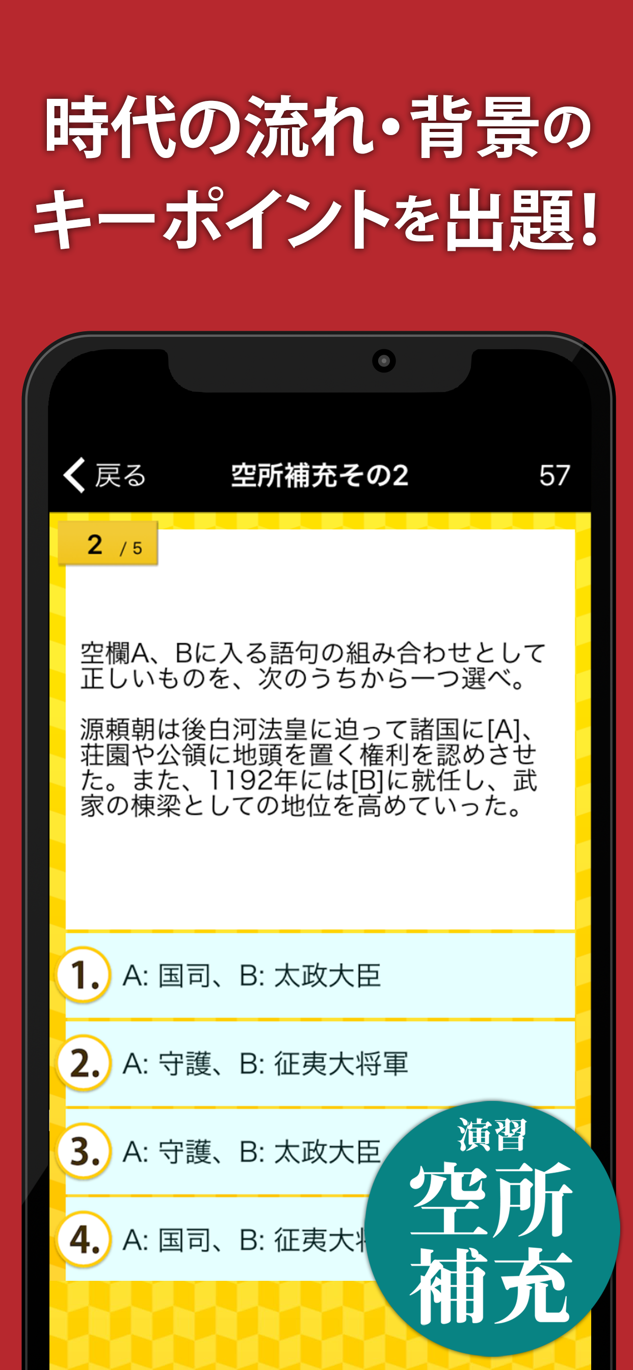日本史一問一答（解説付き） screenshot 3