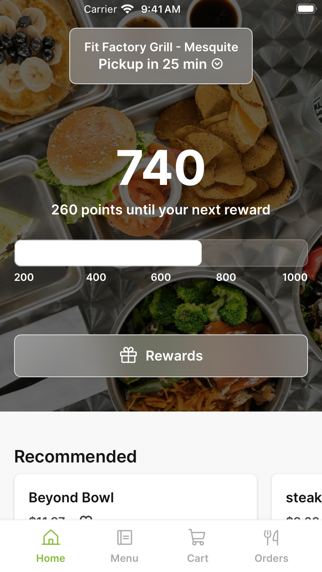 Fit Factory Grill iPhone screenshot 1 - Food & Drink app