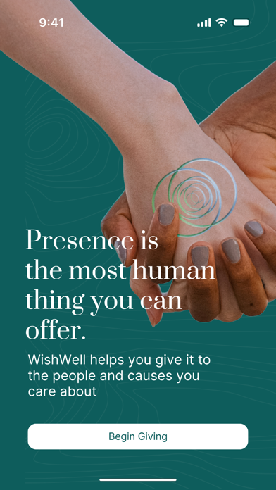 WishWell: Give Presence Daily Screenshot 1 of 10