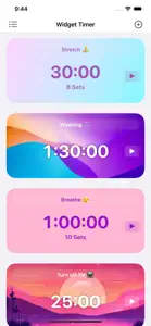 Widget Timer screenshot #5 for iPhone