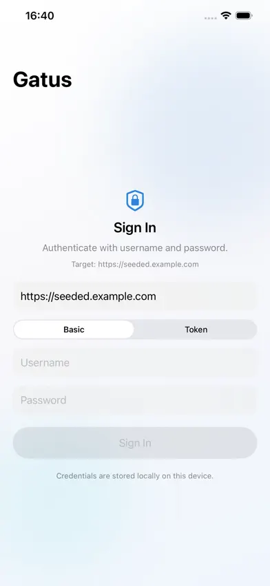 GatusPocket screenshot 2