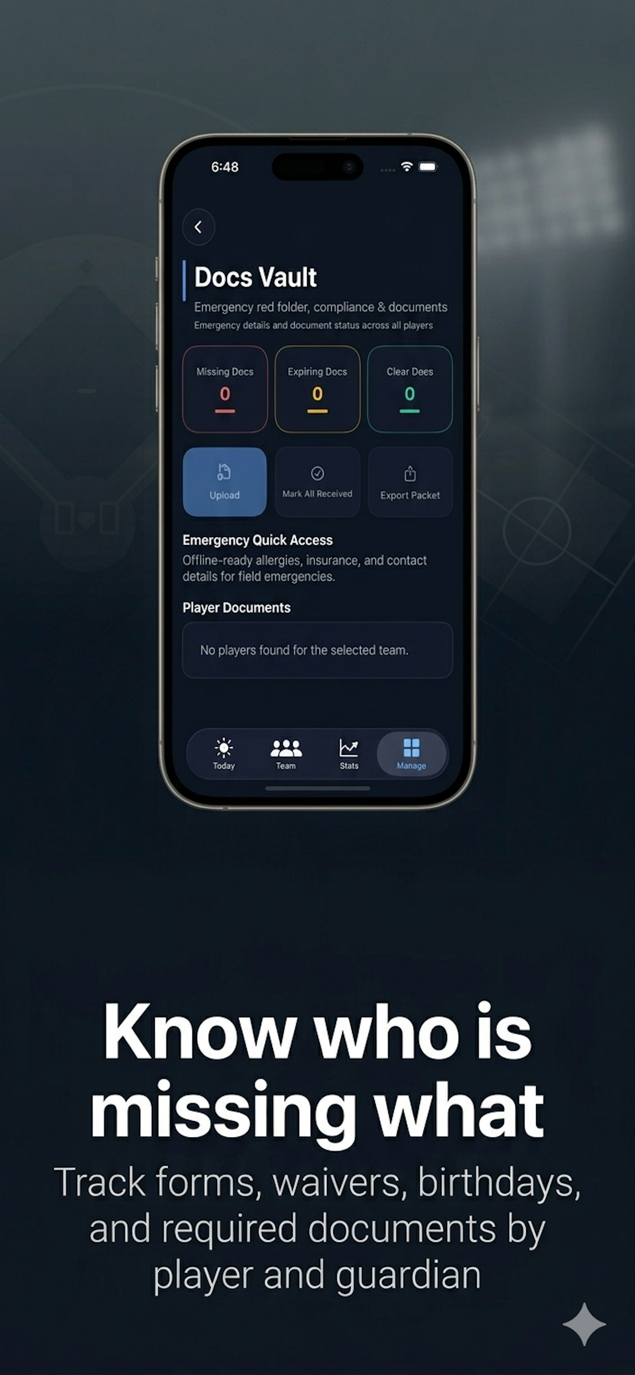 SportsManager Teams screenshot 4