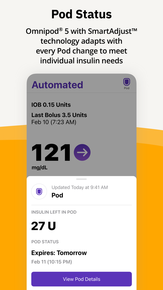 #4. Omnipod 5 App (iOS) بواسطة: Insulet Corporation