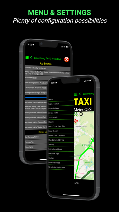Taximeter-GPS Screenshot
