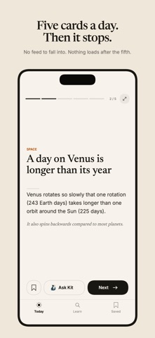 Brevi: Daily Knowledge Screenshot 1 of 6