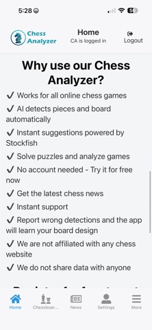 Chess Analyzer 24/7 Screenshot 2 of 7