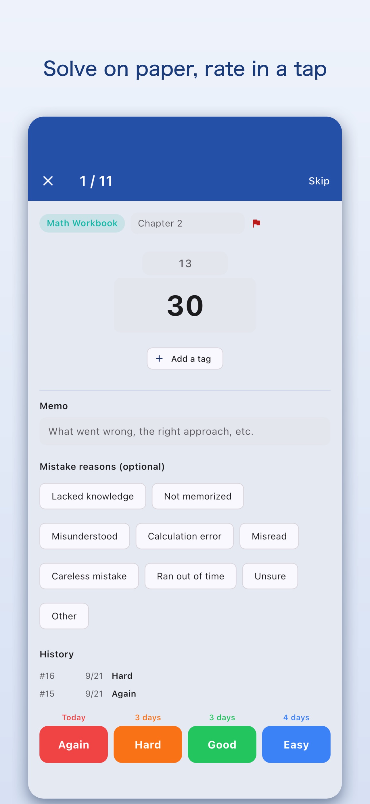 Screenshot 2 of Souki Recall - Workbook Review