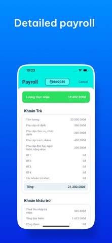 AiKAO - Timekeeping, Salary screenshot