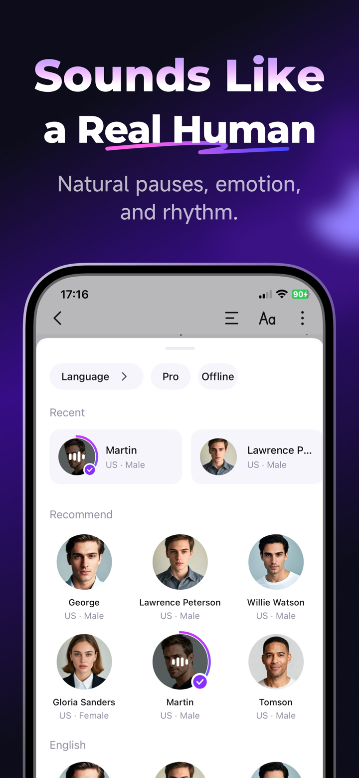 Readify: AI Natural Read Aloud screenshot 2