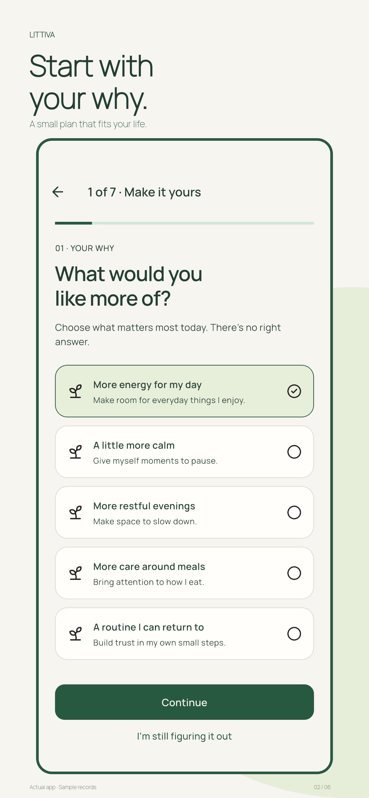 Screenshot 2 of Littiva: Habits & Food