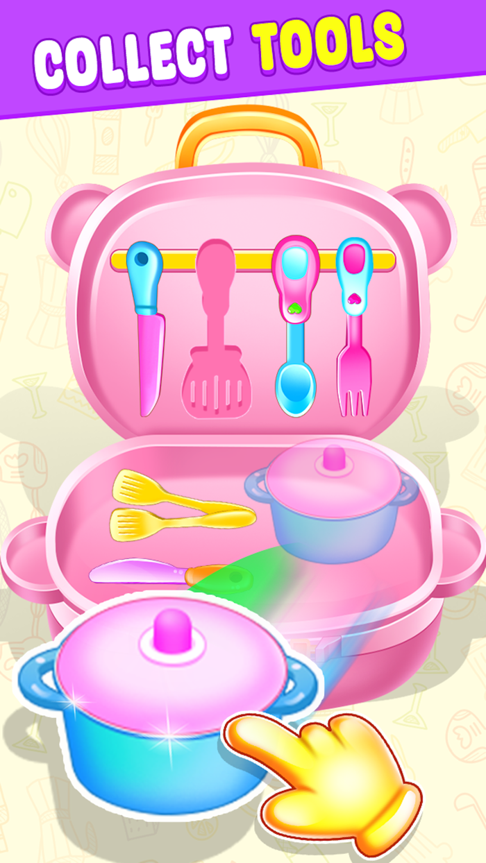 Kitchen Set - Toy Cooking Game