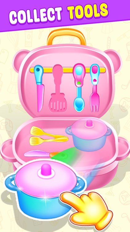 Kitchen Set - Toy Cooking Game