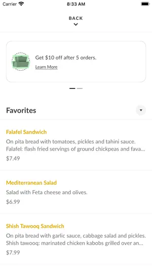 Zeitouni Mediterranean Grill screenshot 3