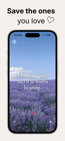 Positive Affirmation, Widgets screenshot