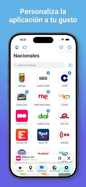 Radio FM: Escucha En Directo iPhone screenshot 3