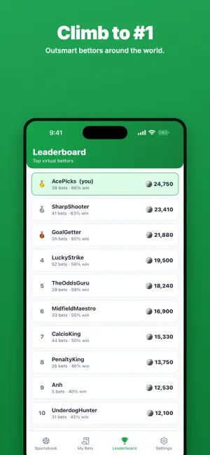 Sport Bet Simulator - betSIM screenshot 3