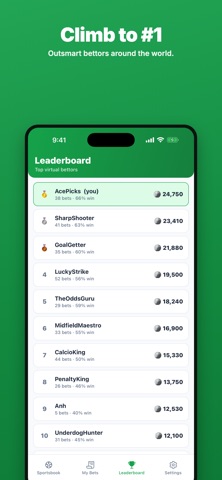 Sport Bet Simulator - betSIM iPhone screenshot
