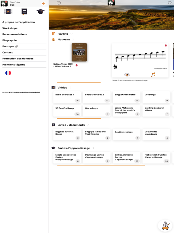 Screenshot #4 pour Bagpipe Tutorial - Cornemuse