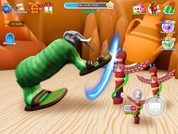 Battle Evolution Rush iPad screenshot