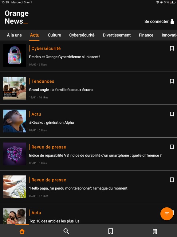 Screenshot #5 pour Orange News (Group)