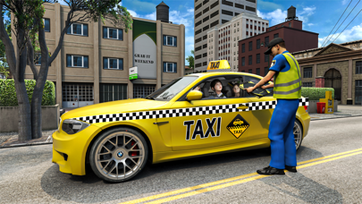 City Taxi Simulator Game 3D Screenshot