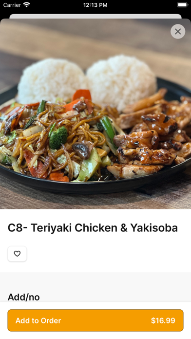 Happy Pho Teriyaki iPhone screenshot 4 - Food & Drink app