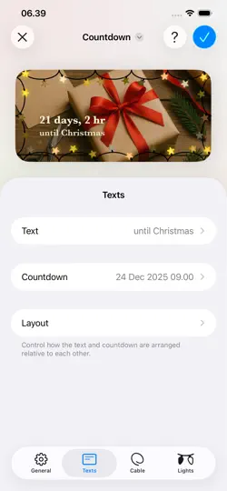 Скриншот Festivitas на iPhone 3