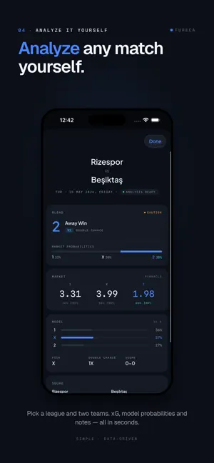 Golmodel: Football Predictions screenshot 4