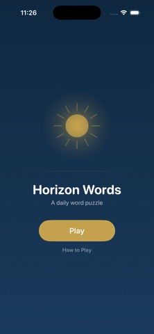 Horizon Words Screenshot 1 of 10