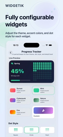 Widgetik: Custom Widgets Screenshot 9 of 9